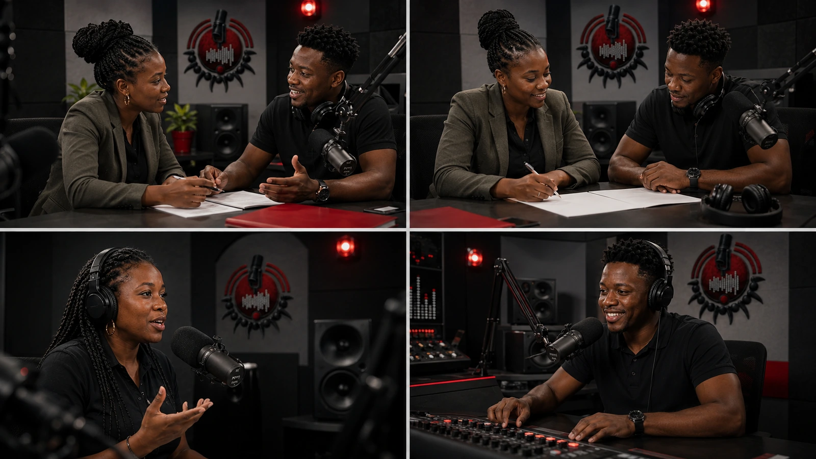 Nquthu Radio advertising production process