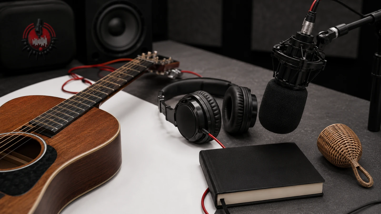 Traditional and contemporary KwaZulu-Natal music instruments and radio equipment